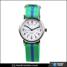 Reloj de nylon correa para chica